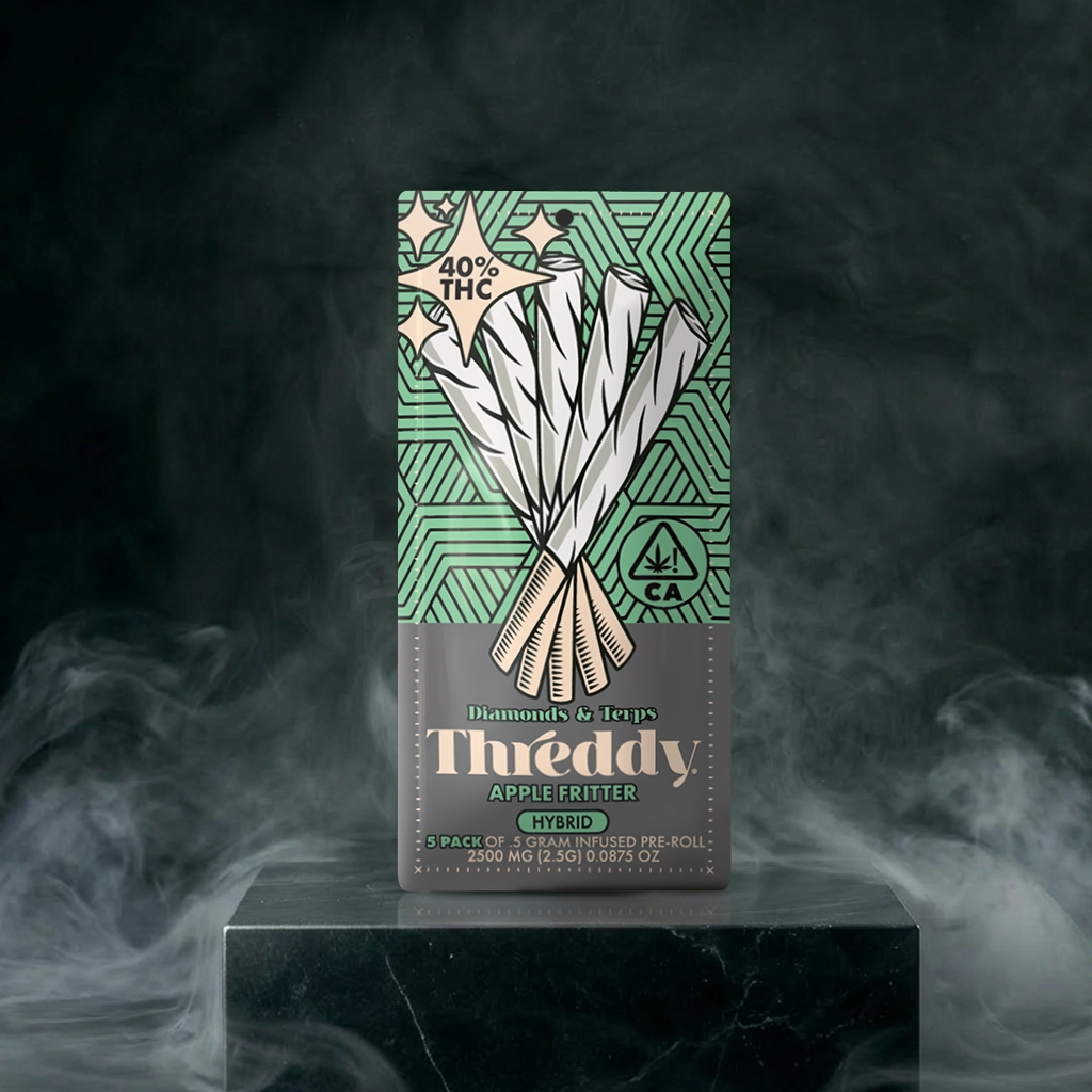 threddy-pre-roll-5pk-apple fritter