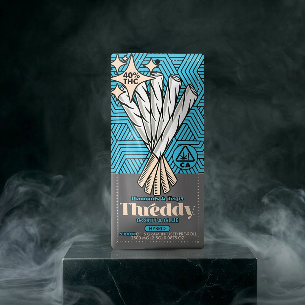 threddy-pre-roll-5pk-gorilla glue