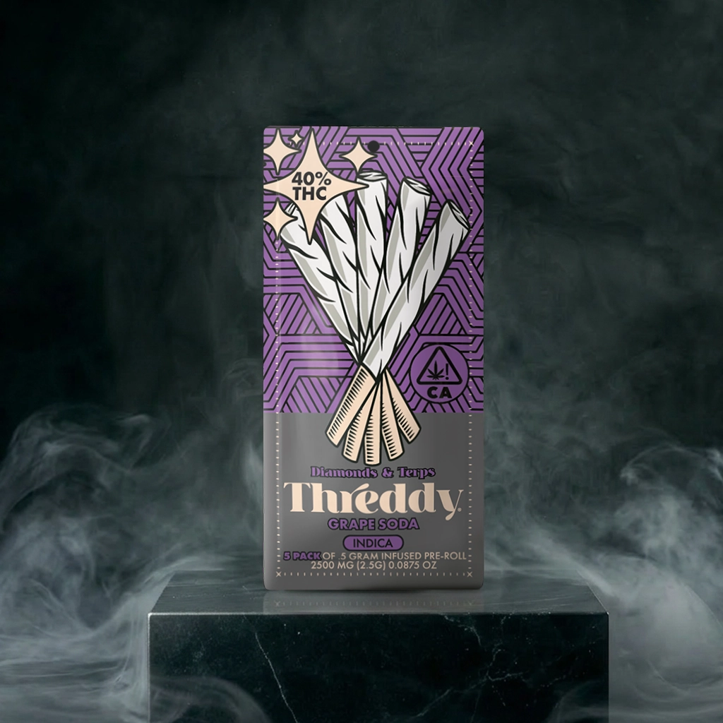 threddy-pre-roll-5pk-grape soda