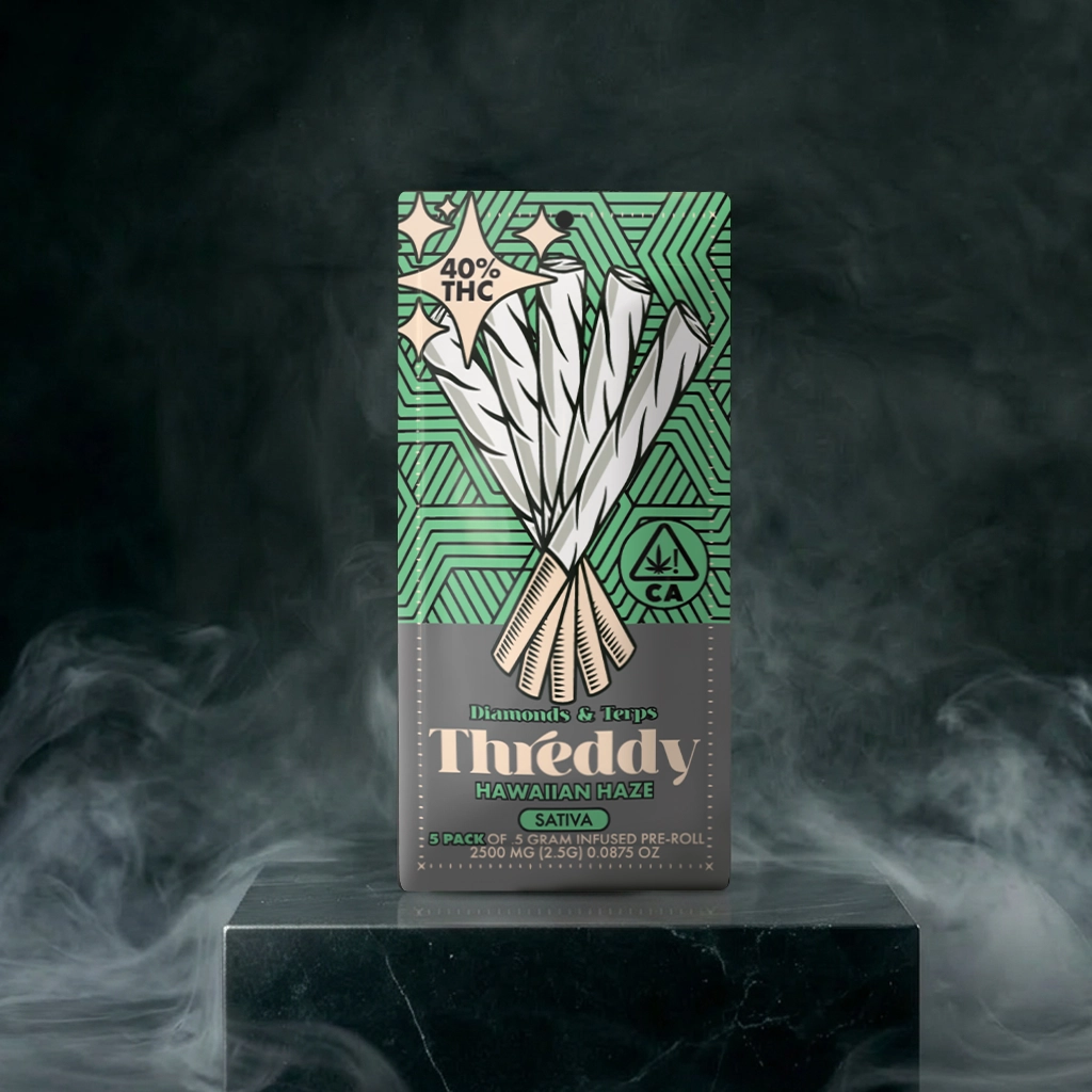 threddy-pre-roll-5pk-hawaiian haze