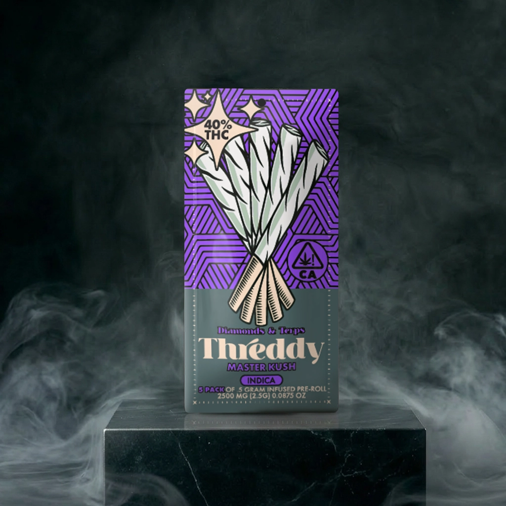 threddy-pre-roll-5pk-master kush