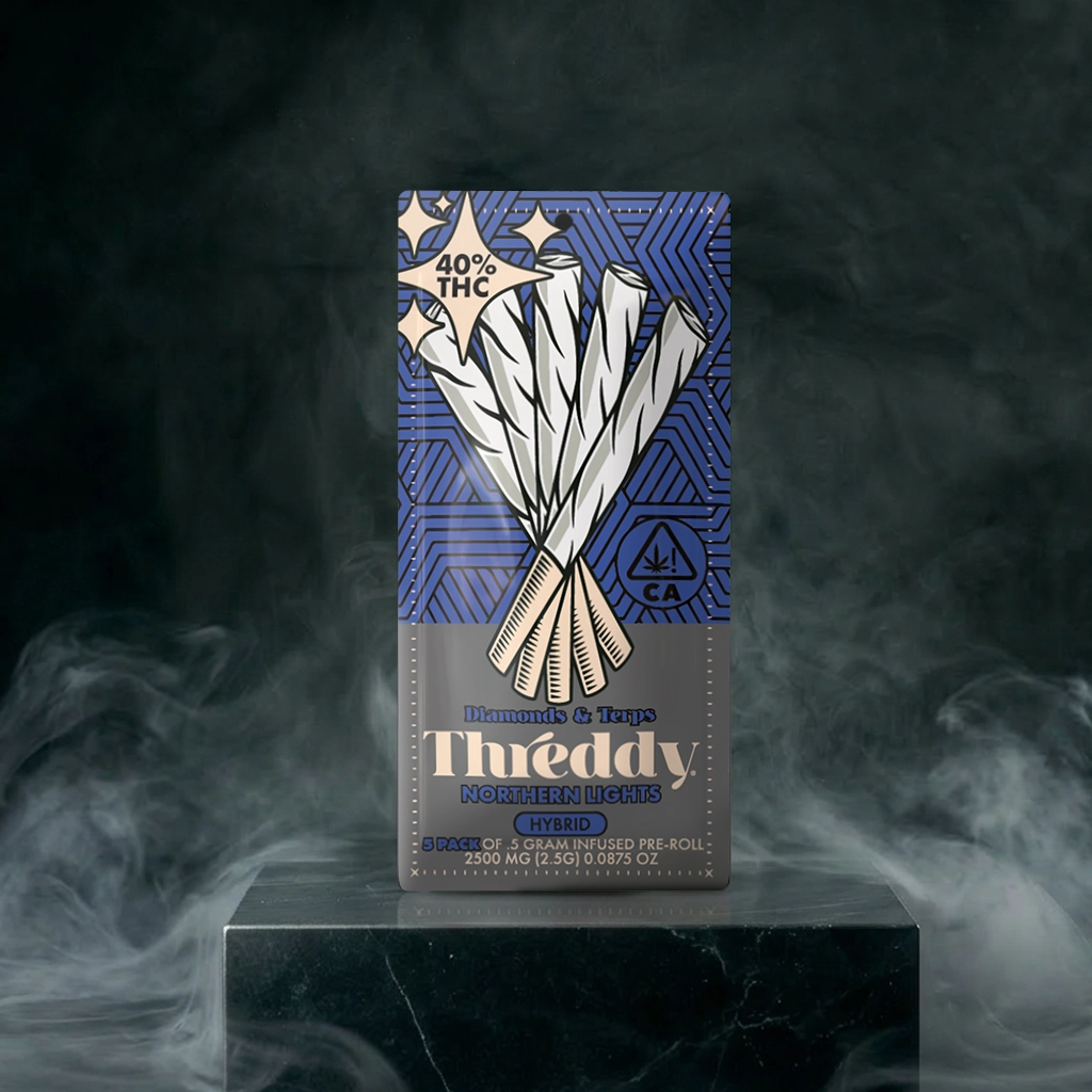 threddy-pre-roll-5pk-northern lights