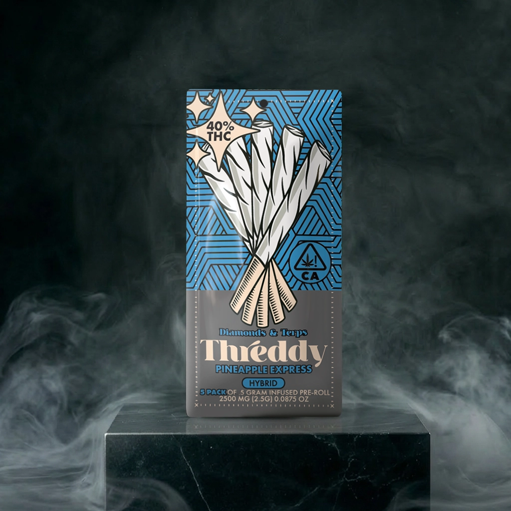 threddy-pre-roll-5pk-pineapple express